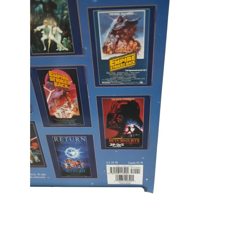 Vintage Star Wars 1997 Collectible Edition Calendar Featuring Iconic Movie Poste